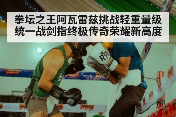 拳坛之王阿瓦雷兹挑战轻重量级统一战剑指终极传奇荣耀新高度